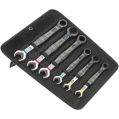 Wera ringratel steeksleutelset in etui Joker 6 Set 1 - 6-delig (05020022001)