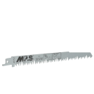 MPS reciprozaagblad CrV hout en plaat grof Profi Wood Line lengte 240mm TPI 5 - blister van 5 stuks (4052-5)