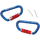 KNIPEX karabijnhaakset – 2 stuks (00 50 03 T BK)