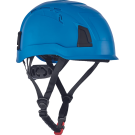 Cerva Alpinworker PRO veiligheidshelm ongeventileerd met geïntegreerde zweetband en instelbare maat 53-66 cm - blauw (0601013640999)