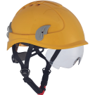 Cerva Alpinworker veiligheidshelm geventileerd met instelbare maat 53-66 cm - geel (0601012270999)
