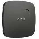 Ajax combinatie rook - hitte en CO2 melder 3V lithium batterij back-up 3V draadloos koppelbaar - zwart (FIREPROTECT PLUS BLACK)