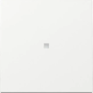 Gira bedieningswip met controle lens - systeem 55 zuiver wit glanzend (329003)