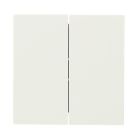 Gira serieschakelaar bedieningswip - Systeem 55 zuiver wit mat (329527)
