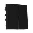 Gira bedieningswip serie/wissel-wisselschakelaar - systeem 55 zwart mat (3295005)