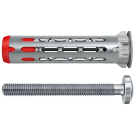 Fischer DuoHM hollewandplug 6x55mm met PH TX cilinderkop schroef M6x55mm - per 25 stuks (572925)
