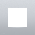 Niko afdekplaat 1 horizontaal/verticaal - 71mm centerafstand - Intense Antraciet  (133-76800)