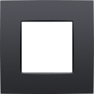 Niko afdekplaat 1-voudig - Intense Antraciet (133-76100)