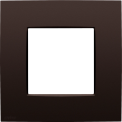 Niko afdekplaat 1-voudig - Intense Dark Brown (135-76100)