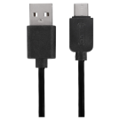 Q-link USB-A-C 2.0 verbindingskabel zwart - 1.5 meter (00.154.47)
