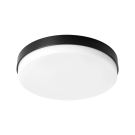 Prolumia LED plafonniere met noodverlichting en sensor 24.5W Ø335 3000-4000K zwart IP44 (40008378)