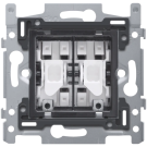 Niko Rocker/Toggle sokkel serieschakelaar 10 AX/250V - Insteekklemmen (171-01515)