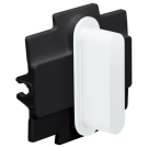 Niko Rocker schakelaar enkelvoudig - Steel White Coated (154-56001)