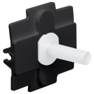 Niko Toggle schakelaar enkelvoudig - Steel White Coated (154-57001)