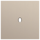 Niko Toggle afdekplaat enkelvoudig - Steel Champagne Coated (166-57101)