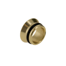 Bonfix messing insert 12mm met O-ring voor vlakdichting knelfitting (99522)