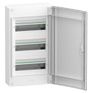 Schneider Electric PrismaSeT XS lege groepenkast 3-rijen van 13 modules 90A blinddeur IP40 - wit (LVSXL313)