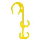 Bailey montagehaak geel voor LED Rope (146928)