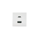 Shelly Wall Display USB adapter voeding - wit (SAWD-USB-W)
