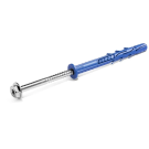 RAWL constructieplug 10x100mm TX-40 verzinkt zeskant - blauw per 25 stuks (R-FF1-N-10K100)