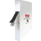 MEPAC zelfklevend klittenband haak 20mm zwart disp.box 25m (456700)