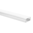 Yphix LED strip profiel Potenza wit laag met melkwitte afdekkap - 1 meter (50289412)