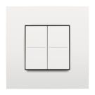 Niko Friends of Hue schakelaar - Intense White (120-91004)