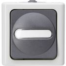 Kopp blue electric wisselschakelaar ip44 grijs (560656006)