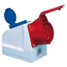 SIROX CEE combi-stopcontact 5-polig 400V 6H 32A IP44 (601.532)