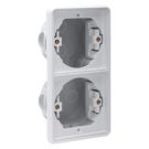 Niko Hydro waterdicht inbouwdoos enkelvoudig - grijs (761-73000)