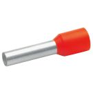 Klauke adereindhuls geïsoleerd 4mm2 hulslengte 12mm oranje - per 100 stuks (17412)