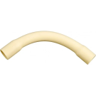 Wavin bocht installatiebuis 90 graden 19mm - creme per 25 stuks (4611034001)