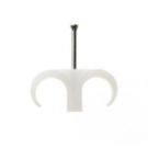 HEKON spijkerclips dubbel 16-19mm - grijs per 100 stuks