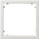 Gira adapterraam vierkant 45x45 mm - systeem 55 zuiver wit mat (028327)