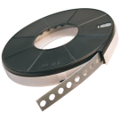 JMV montageband 12x0,8 mm gat 5mm rol 10 meter (HM0831012)