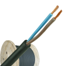 Neopreen kabel H05RR-F 2x0,75 per haspel 500 meter