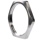 Pflitsch contramoer messing vernikkeld P9x1.41mm (750/5)