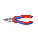 KNIPEX mini combinatietang spits kracht 145mm met 3-comp comfort handgreep KNIPEXtend (0822145)