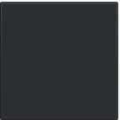 Niko centraalplaat voor elektronische schakelaar, drukknopdimmer of drukknopschakelaar - Pure Steel Black (161-31002)