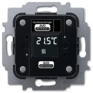 Busch-Jaeger kamerthermostaat inbouw sokkel zwart (6224/2.0)
