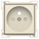 Niko Original - centraalplaat voor wandcontactdoos met penaarde en kinderbeveiliging (100-66601)