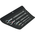 Wera 6007 Joker 5 set 1 steek-ringratelsleutelset 5-delig (05020380001)