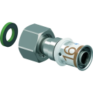 Uponor rechte schroefkoppeling binnendraad x pers 1/2