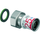 Uponor rechte schroefkoppeling binnendraad x pers 1
