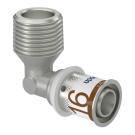 Uponor kniekoppeling 90° buitendraad x pers 1/2