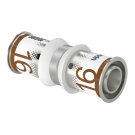 Uponor rechte koppeling pers 16mm x 16mm (1070547)