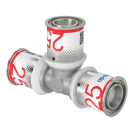 Uponor t-koppeling pers 25mm x 25mm x 25mm (1070562)
