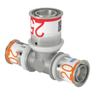 Uponor t-koppeling verloop pers 20mm x 25mm x 20mm (1070571)