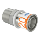 Uponor puntstuk buitendraad x pers 1/2