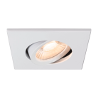 SLV UNIVERSAL DOWNLIGHT afdekking 88x88mm zwenkbaar vierkant - wit (1007185)